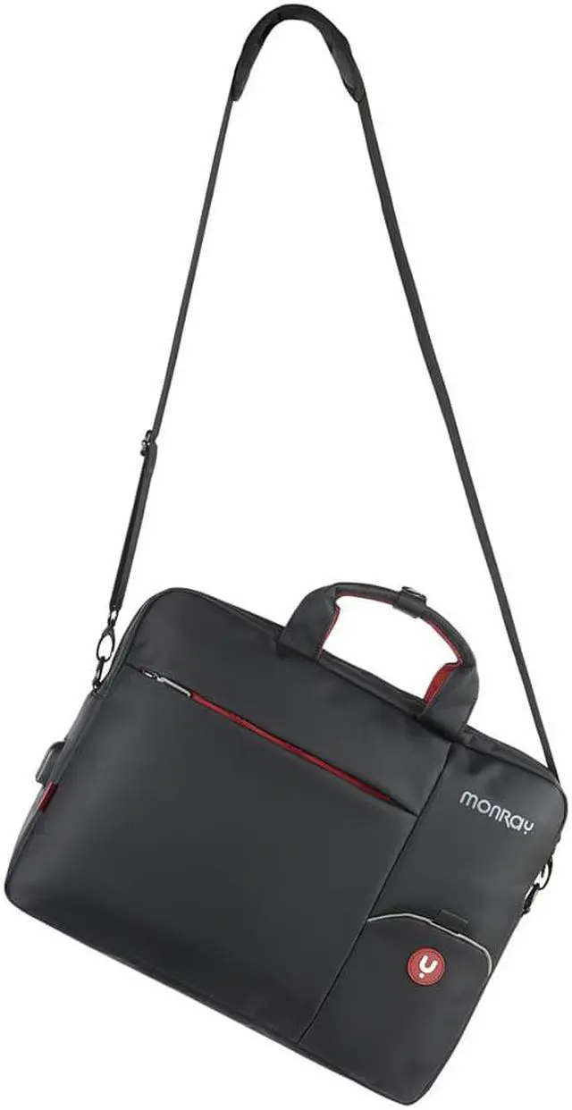 Alt view image 2 of 3 - NGS Monray 15.6" Laptop Bag Color Black Model Hangar