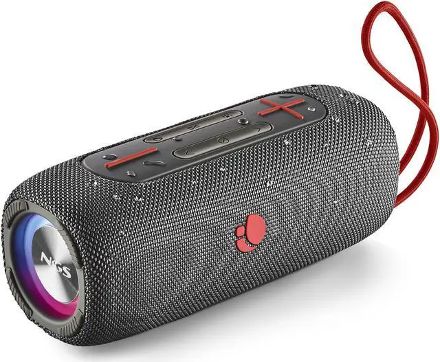 Main image of NGS 30W Water Resistant Wireless BT Speaker Nitro 3 Black Model ROLLERNITRO3BLACK