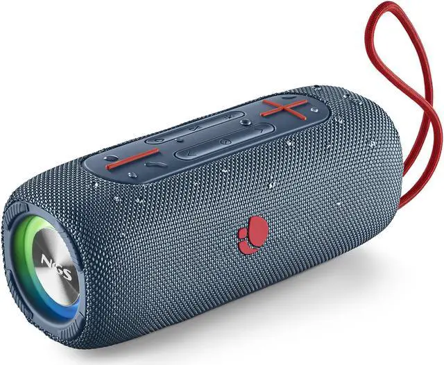 Main image of NGS 30W Water Resistant Wireless BT Speaker Nitro 3 Blue Model ROLLERNITRO3BLUE