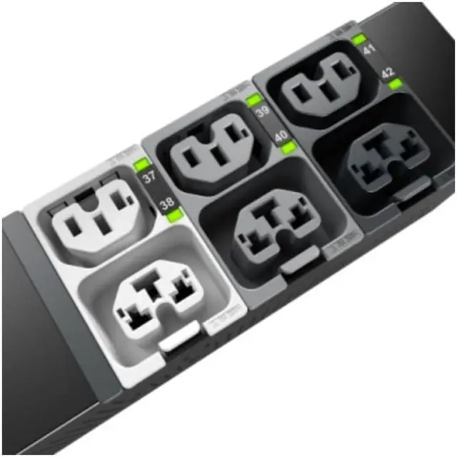 Main image of APC NetShelter Rack PDU Advanced - power distribution unit - switched metered outlet - 17.3 kW - 17300 VA APDU10350SM