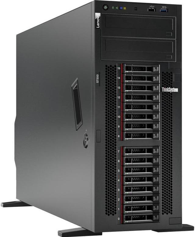 Lenovo ThinkSystem ST550 4U Tower Server Model 7X10A0ELNA