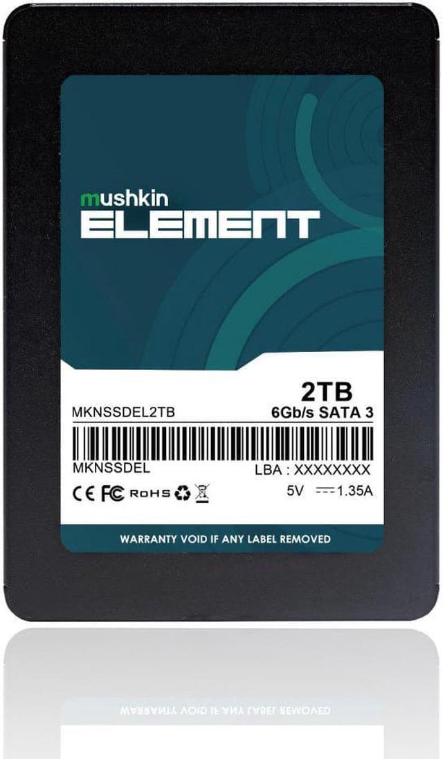 Alt view image 2 of 6 - Mushkin Element 2TB 2.5 SATA Solid State Drive - MKNSSDEL2TB