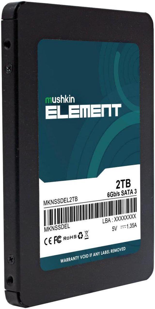 Alt view image 4 of 6 - Mushkin Element 2TB 2.5 SATA Solid State Drive - MKNSSDEL2TB
