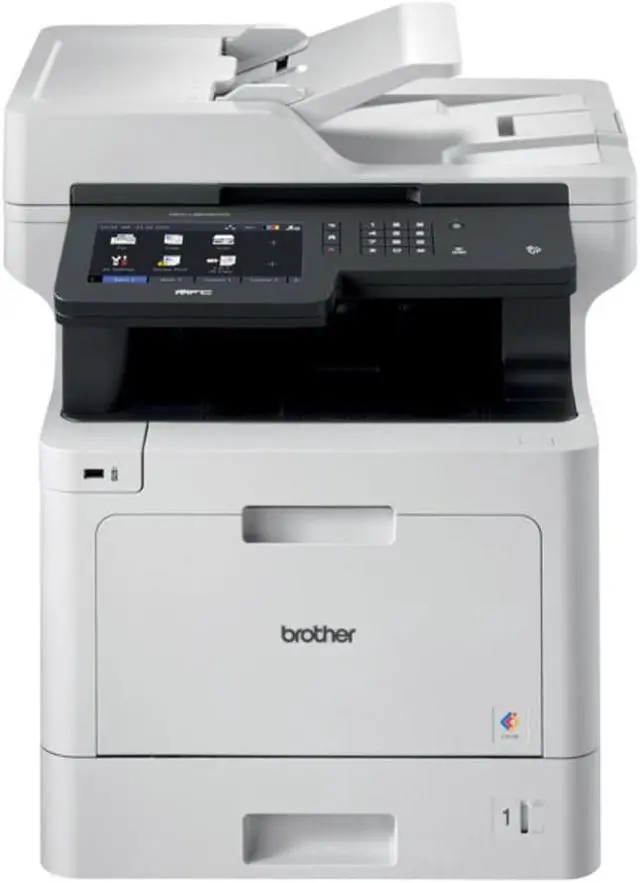 Alt view image 2 of 19 - Brother Business Color Laser All-in-One Printer with Low-cost Printing, Duplex Print, Scan, Copy and Wireless Networking Model MFCL8905CDW
