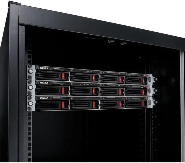 Alt view image 5 of 6 - BUFFALO TeraStation TS5420RN8004 4-Bay NAS 80TB (4x20TB) with NAS-Grade Hard Drives Included Rackmount Network Attached Storage