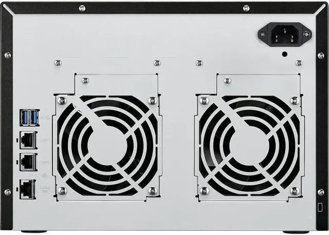 Alt view image 2 of 7 - BUFFALO TeraStation TS5820DN12808 8-Bay NAS 128TB (8x16TB) with NAS-Grade Hard Drives Included Desktop Network Attached Storage