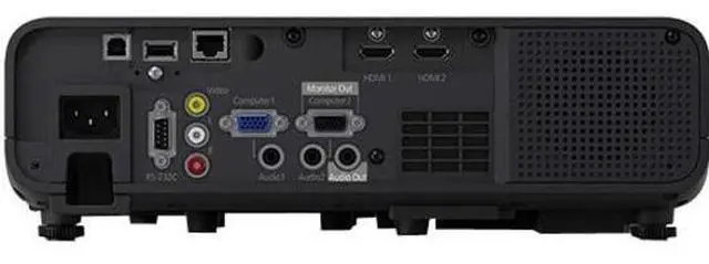 Alt view image 5 of 5 - Epson PowerLite L265F 1080p 3LCD Lamp-Free Laser Projector with Built-In Wireless V11HA72120 - Black