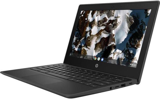 Main image of HP Chromebook 11 G9 EE 11.6" Touchscreen Chromebook HD 1366 x 768 Intel Celeron N5100 Quad-core (4 Core) 1.10 GHz 8 GB Total RAM 64 GB Flash Memory Model 6J173UT#ABA