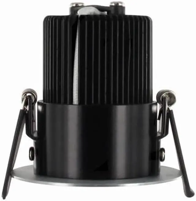 Alt view image 2 of 2 - Integral LED Downlight 4.5W (20W) 3000K 250lm 48mm cut-out Warm White Brushed Aluminium Finish (ILDL048BR3.0N03KEC) 16-54-78