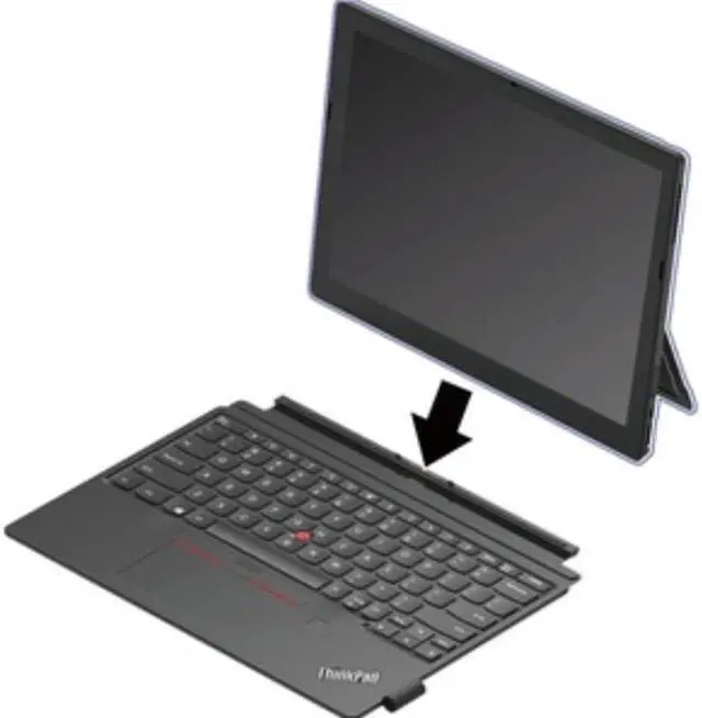 Alt view image 5 of 14 - Lenovo ThinkPad X12 Detachable Gen 1 20UW006QUS 12.3" Touchscreen Detachable 2 in 1 Notebook - Full HD Plus - 1920 x 1280 - Intel Core i5 11th Gen i5-1130G7