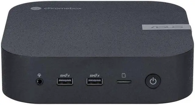 Alt view image 4 of 18 - ASUS Chromebox 5 SC017UNENT Mini PC 1 x Celeron 7305 / 1.1 GHz RAM 4GB SSD 128GB HD Graphics eco black