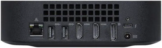 Alt view image 5 of 16 - ASUS Chromebox 5 S3053UNENT Mini PC 1 x Core i3 1220P / 1.5 GHz RAM 8GB SSD 128GB UHD Graphics eco black