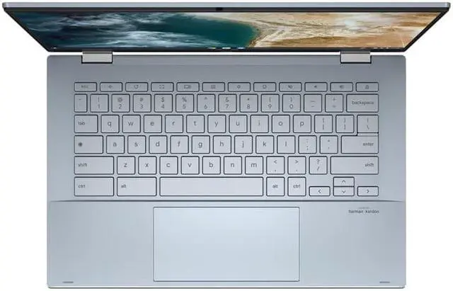 Alt view image 5 of 17 - Asus Chromebook Flip CX5 16" Touchscreen Convertible 2 in 1 Chromebook WUXGA  Intel Core i5 12th Gen i5-1235U Deca-core (10 Core) 1.30 GHz 16GB Total RAM 16GB On-board Memory 128GB SSD  Mineral Gray