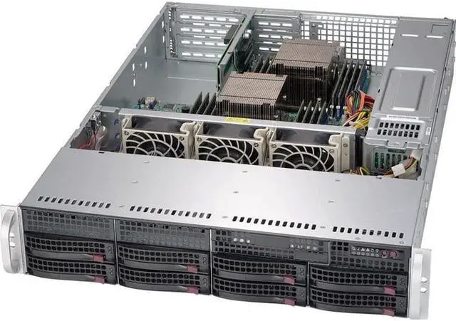Alt view image 2 of 2 - Supermicro SuperChassis 825TQC-600LPB (Black)