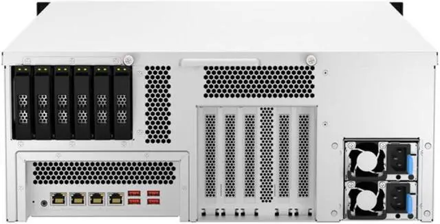 Alt view image 2 of 3 - QNAP TS-H3087XU-RP - NAS server - 30 bays - rack-mountable - SATA 6Gb/s