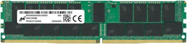 Main image of Crucial 8 GB PC4-25600 3200 MHz DDR4 SDRAM CL22 DIMM 288-pin 1.2 V MTA9ASF1G72PZ-3G2R1R