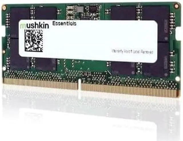 Alt view image 2 of 2 - Mushkin 32GB Essentials PC5-4800 DDR5 SODIMM 4800MHz MES5S480FD32G