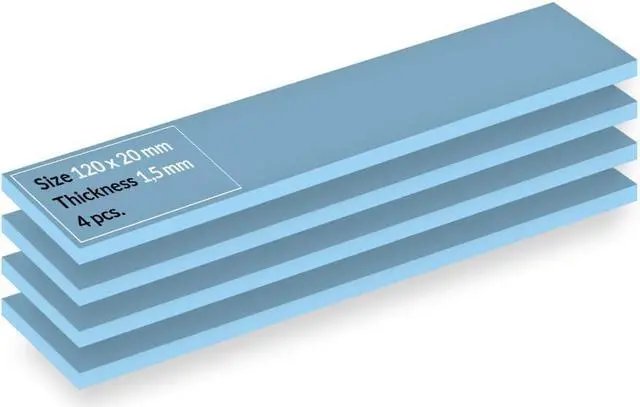 Main image of ARCTIC TP-3 (120x20mm - 1.5mm - 4 pcs) Premium Performance Thermal Pad ACTPD00057A