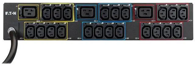 Main image of EATON EPDU MA 2U IN: L6-30P 24A 1P OUT: 21XC13:3XC19