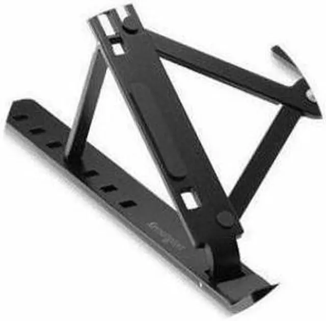 Alt view image 6 of 8 - Kensington Collapsible Aluminum Laptop Riser Up to 16" Screen Support 11.02 lb Load Capacity Desktop Aluminum, Silicone Steel  Black