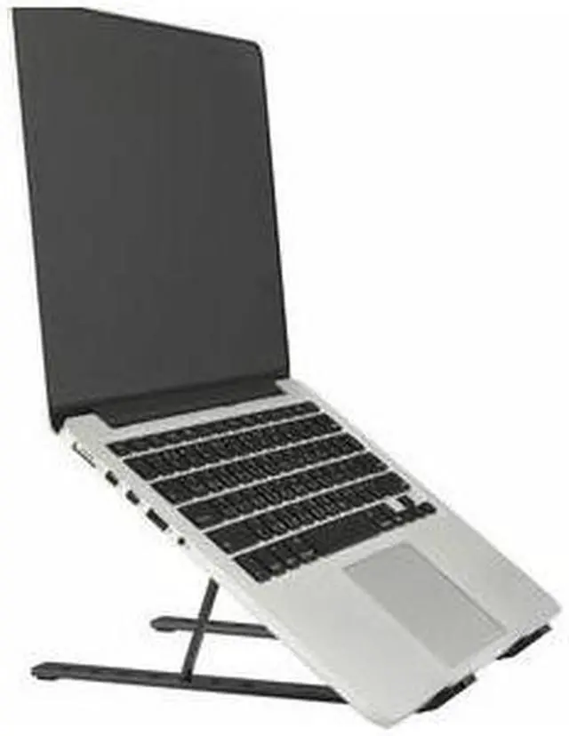 Alt view image 8 of 8 - Kensington Collapsible Aluminum Laptop Riser Up to 16" Screen Support 11.02 lb Load Capacity Desktop Aluminum, Silicone Steel  Black