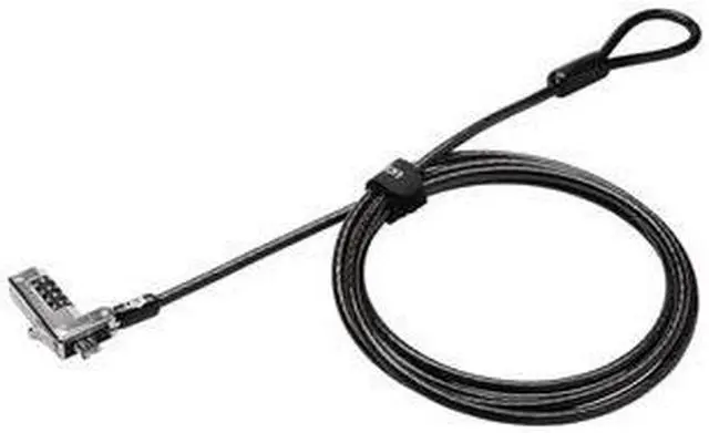 Main image of Kensington Slim NanoSaver Combination Laptop Lock Resettable 
4 digit Carbon Steel For Notebook 25Pack