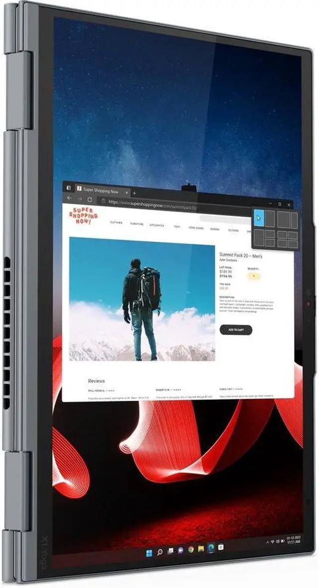 Alt view image 4 of 20 - Lenovo ThinkPad X1 Yoga Gen 8 - 14" - Intel Core i7 - 1355U - Evo - (21HQ0007US)