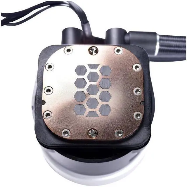 Alt view image 3 of 6 - Lian Li Galahad II Trinity - Processor liquid cooling system - with controller - Radiator Size: 240 mm - (for: AM4, LGA1200, LGA1700, AM5, LGA115x Socket) - 120 mm GA2T24B US
- black