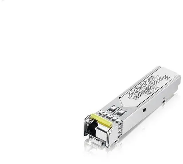 Main image of ZYXEL SFP (mini-GBIC) Module For Optical Network Data Networking
1 x LC 1000Base-BX Network Optical Fiber Single-mode Gigabit Ethernet 1000Base-BX Hot-pluggable Hot-swappable