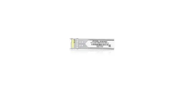 Alt view image 4 of 5 - ZYXEL SFP (mini-GBIC) Module For Optical Network Data Networking
1 x LC 1000Base-BX Network Optical Fiber Single-mode Gigabit Ethernet 1000Base-BX Hot-pluggable Hot-swappable