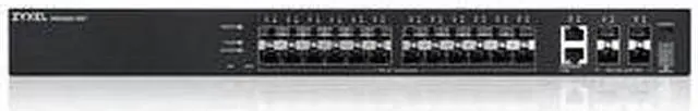 Alt view image 4 of 7 - ZYXEL 24-port SFP L3 Access Switch with 6 10G Uplink Manageable Gigabit Ethernet 10 Gigabit Ethernet 3 Layer Supported Modular Power Consumption Optical Fiber Twisted Pair Rack-mountable