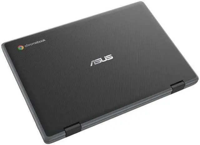 Alt view image 3 of 4 - ASUS Chromebook Flip CR1 CR1100FKA-YZ184T - Flip design - Intel Celeron N5100 / 1.1 GHz - Chrome OS - UHD Graphics - 8 GB RAM - 64 GB eMMC - 11.6" touchscreen 1366 x 768 (HD) - Wi-Fi 6 - dark gray