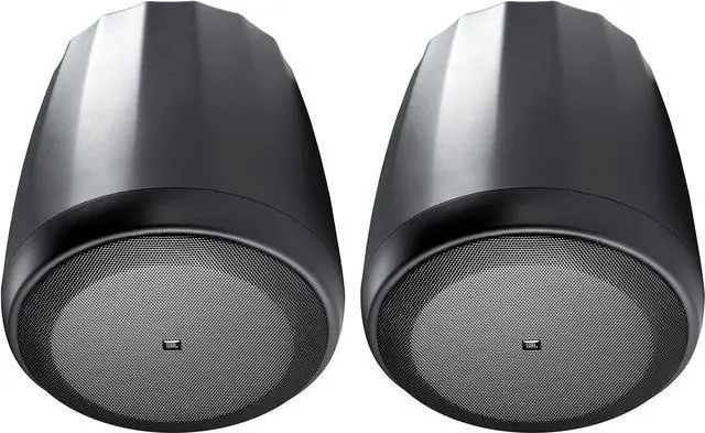 Alt view image 3 of 4 - Harman JBL Control 67 P/T 2-way Pendant Mount Speaker 75W RMS Black 2Pack