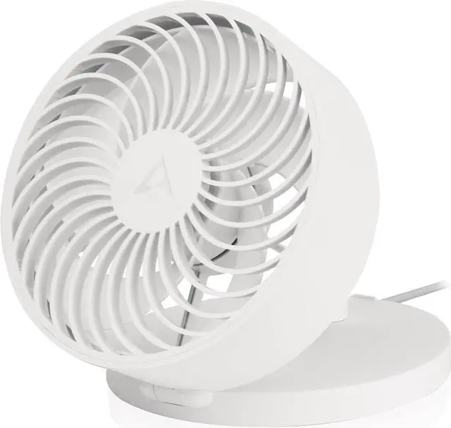 Main image of ARCTIC Summair - Foldable USB table fan, USB-A connection, 120 mm connection cable, stepless adjustable 600-2800 rpm - White