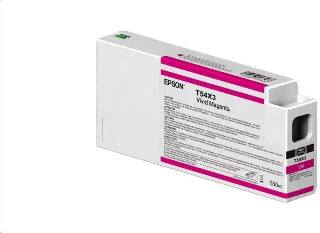 Main image of Epson UltraChrome T54X300 Original Inkjet Ink Cartridge - Single Pack - Vivid Magenta - 1 Pack - 350 mL