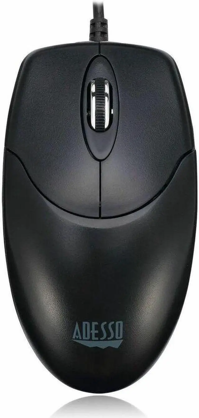 Alt view image 2 of 6 - Adesso Full size Optical Cable Black USB Type C 1200 dpi Scroll Wheel 3 Button(s) Model IMOUSE M6C-TAA