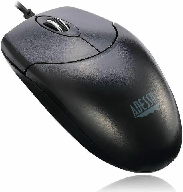 Main image of Adesso Full size Optical Cable Black USB Type C 1200 dpi Scroll Wheel 3 Button(s) Model IMOUSE M6C-TAA