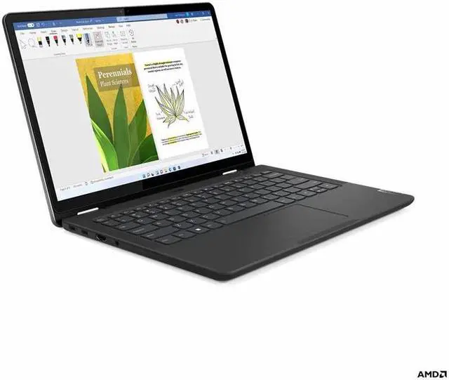 Alt view image 2 of 14 - Lenovo 13w Yoga Gen 2 13.3" Touch Screen AMD Ryzen 5 7530U 8GB Memory 256 GB SSD Windows 11 Pro 82YR0009US