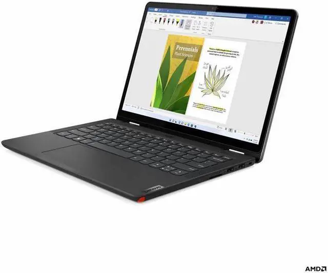 Alt view image 3 of 14 - Lenovo 13w Yoga Gen 2 13.3" Touch Screen AMD Ryzen 5 7530U 8GB Memory 256 GB SSD Windows 11 Pro 82YR0009US