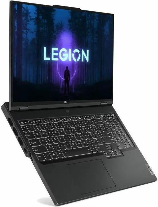 Alt view image 6 of 20 - Lenovo Legion Pro 7 16IRX8H 82WQ00AAUS 16" Gaming Notebook WQXGA 2560 x 1600 Intel Core i9 13th Gen i9-13900HX Tetracosa-core 24 Core 32 GB Total RAM 2 TB SSD Onyx Gray