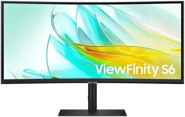 Main image of Samsung ViewFinity 34"  S6 S34C654UAN S65UC Series LED monitor  curved HDR Model S34C654UAN