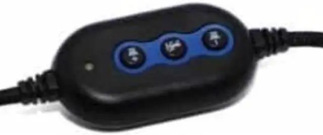 Alt view image 2 of 12 - AVID AE-79 Over-Ear passive Noise Reduction USB Headset - 2AE79KUSB (Black)