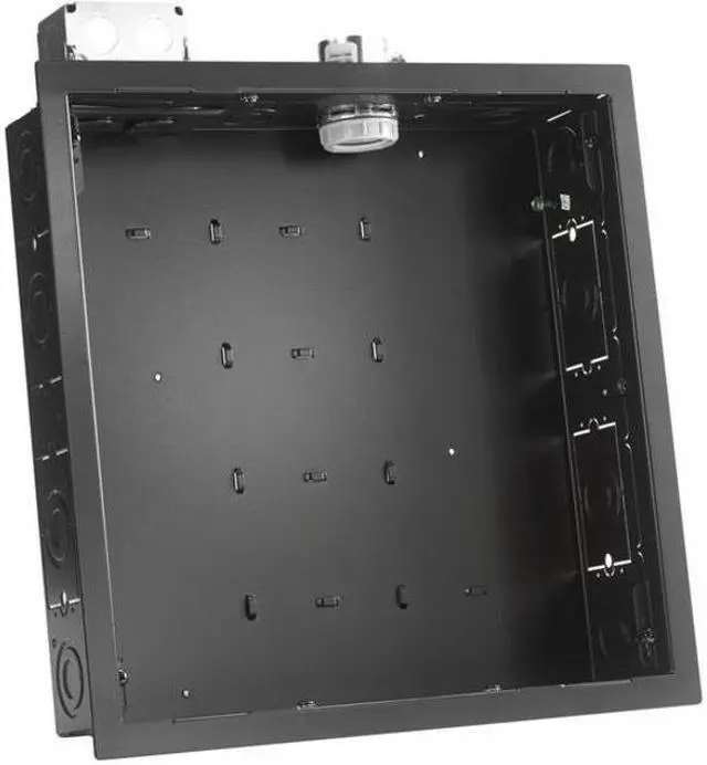 Alt view image 2 of 5 - Chief Proximity Large In-Wall Storage Box for Flat Panel Displays - Black