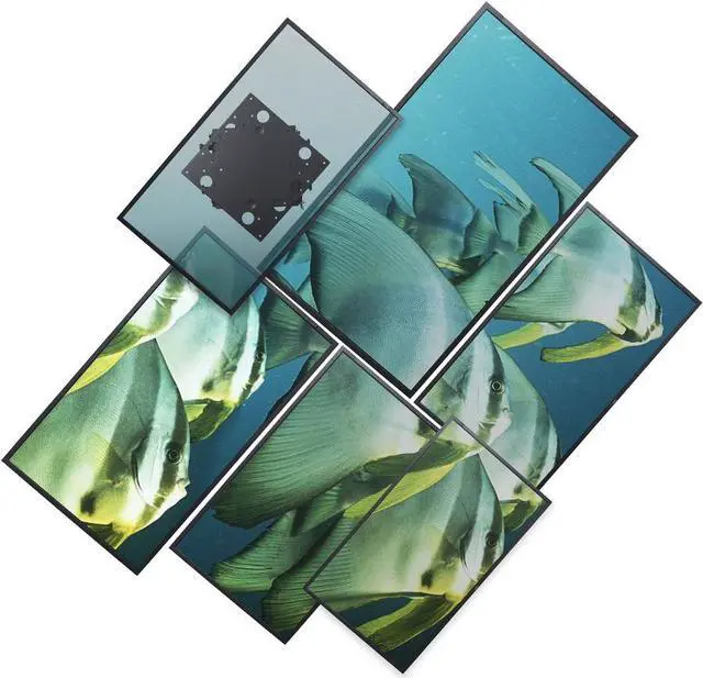 Alt view image 2 of 3 - Chief Freestyle Flat Panel Rotation Adapter - Landscape, Portrait - Black