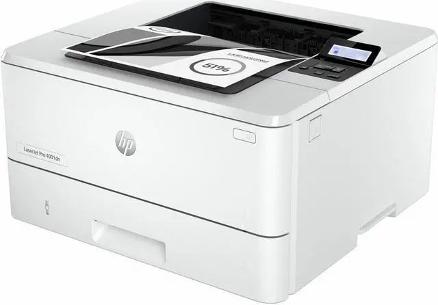 Alt view image 2 of 3 - HP LaserJet Pro 4001dn Laser Printer, Black And White Mobile Print Up to 80,000
