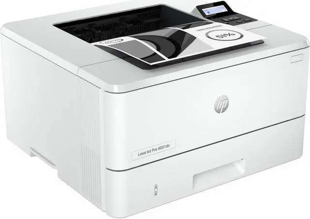 Alt view image 3 of 3 - HP LaserJet Pro 4001dn Laser Printer, Black And White Mobile Print Up to 80,000