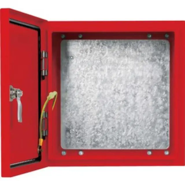 Alt view image 2 of 3 - Tripp Lite INDUSTRIAL RACK ENCLOSURE OUTDOOR LOCK NEMA 4 12X12X10IN RED - SRIN4121210R