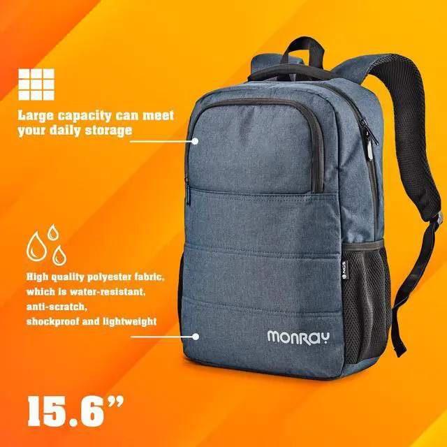 Alt view image 6 of 6 - NGS 15.6" Monray Laptop Back Pack - Sacks Charter Model SACKSCHARTER