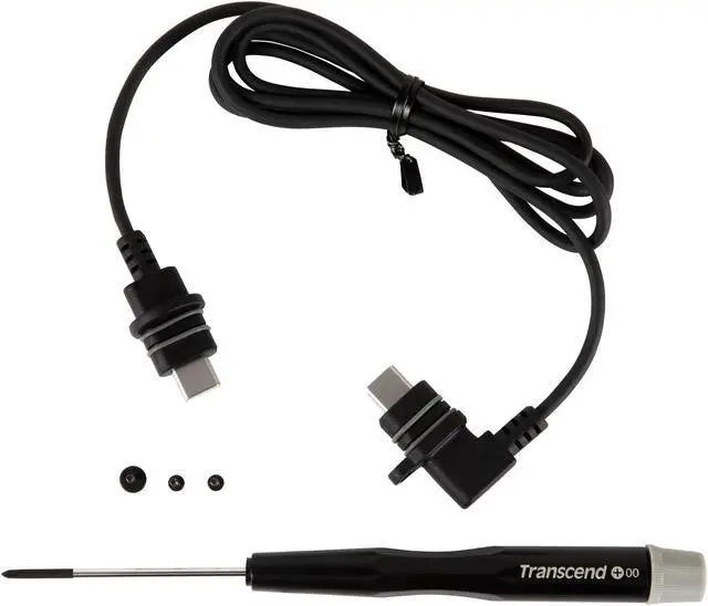 Main image of Transcend Accessory Kit TS-DBK3 for DrivePro Body - Cable and Screwdriver Model TS-DBK3