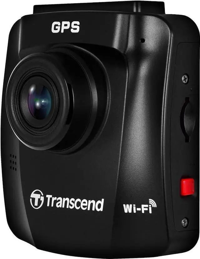 Alt view image 2 of 6 - Transcend 64GB DrivePro 250 1440P 2K QHD 60fps Dashcam with GPS, WiFi and Suction Mount Model TS-DP250A-64G